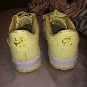 Yellow Nike Air Forces